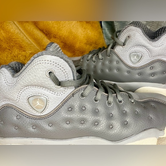 Air Jordan Jumpman Team 2 BG Youth Size 7Y ‘Cool Gray’ Basketball Shoes Sneakers - Picture 5 of 12